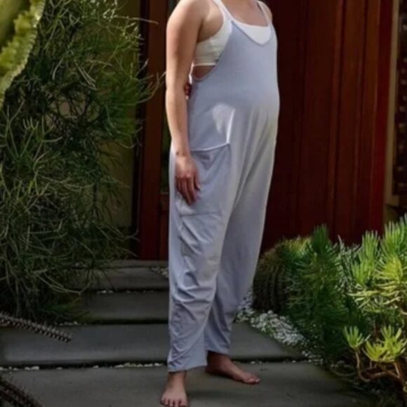 NWT Free People x Hatch Hot Shot Onesie Orchid Purple (Adjustable Strap) - S - Picture 1 of 3